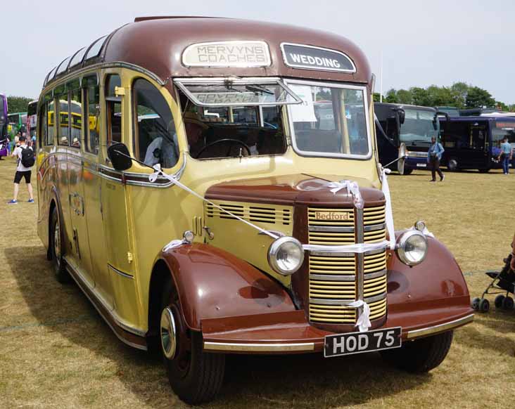 Mervyns Coaches Bedford OB Duple HOD75